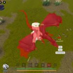 stupid ass dragon gets trashed by white shark thing GIF Template