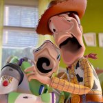Distorted Woody and Buzz