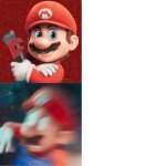 Surprised Mario Galaxy Movie meme