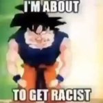 I’M ABOUT TO GET RACIST meme