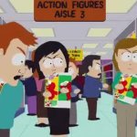 South Park Shopping Frenzy GIF Template