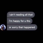 Ain't reading all that