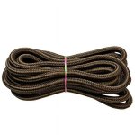 Thick dark shoestring