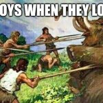 Mammoth | THE BOYS WHEN THEY LOCK IN | image tagged in mammoth | made w/ Imgflip meme maker