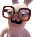Nerdy rabbid