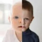 Baby left child right