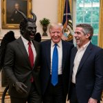 Donald Trump, Jeffrey Epstein and Satan, Lucifer, Devil