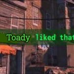 toady liked that meme
