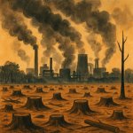 Pollution about deforestation