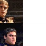 Gladiator - Commodus Thumbs Up Down