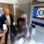 Trump Air force one quiet