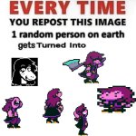 Repost and one person becomes Susie
