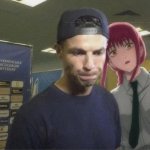 Ronaldo and Makima meme