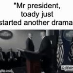 Mr president GIF Template