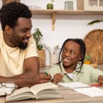 Homeschooling father