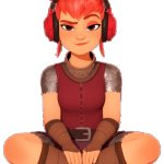 Nimona Wearing Headphones ?