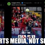 Sports Media, Not Sport meme