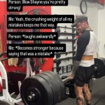 Shayne Smith weightlifting
