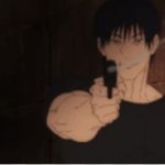 Toji with gun
