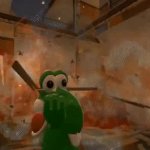 Yoshi Having A Seizure meme