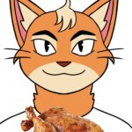 Rotisserie Chicken Felix Is Calling