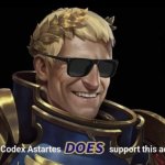 The Codex Astartes does support this action