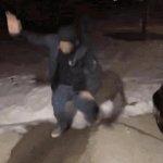 Slipping guy GIF Template