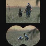 binoculars view template meme