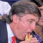 Trump hot dog