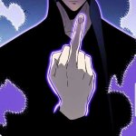 Sung jin woo middle finger