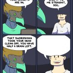 Swords Half A Brain Left