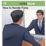 How to handle fame