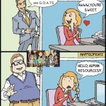 DONT TRUST OFFBRAND VERSIONS OF UR FAV SHOWS | Beavis and Butthead are G.O.A.TS | image tagged in hello human resources,beavis and butthead,anti clippy | made w/ Imgflip meme maker