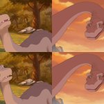 Littlefoot's Dad Question