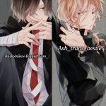 Template! | Ash_trans_bestie:; _Raskolnikov-Biggest-Fan_: | image tagged in shared template with ash_trans_bestie | made w/ Imgflip meme maker