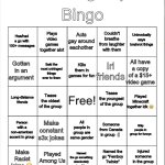 Friend Group Bingo meme