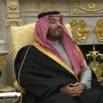 Crown Prince Touched By Trump meme