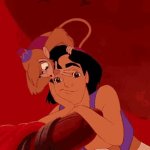 Aladdin Daydreaming GIF Template