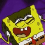 Evil person laughing