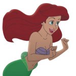 happy ariel