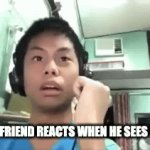 My friend is psycho | HOW MY FRIEND REACTS WHEN HE SEES A SPIDER | image tagged in gifs,memes,spider,funny,scared | made w/ Imgflip video-to-gif maker