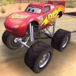 Monster lightning McQueen