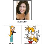 Colleen O'Shaughnessy | image tagged in same voice actor,colleen o'shaughnessey,danny phantom,sonic the hedgehog,sega,nickelodeon | made w/ Imgflip meme maker