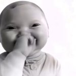 Baby Holding Laugh