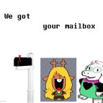we hath removeth thy pipe bombe in thoust mailboxe | image tagged in we removed the pipebomb in your mailbox | made w/ Imgflip meme maker