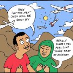 they say the next one will be sent by a woman