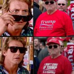 MAGA pedo supporter vs. rational people