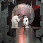 Princess Leia and R2D2
