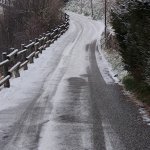 Snowy road