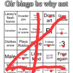 your not goning to find anything over here | image tagged in gir bingo april 2025 | made w/ Imgflip meme maker